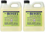 Hydrating Hand Soap Refill in Refreshing Lemon Verbena Scent for any Soap Dispenser for Bathroom & Kitchen Essential Oils for Hand Wash Cruelty Free, 33 Fl OZ Per Bottle, 2 Bottles