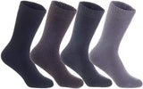 Lian LifeStyle Women's Perfect Fit Comfortable Wool Crew Socks LK0602 Size 6-9