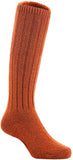 Lian LifeStyle Fascinating Children's 1 Pair Knee High Wool Blend Boot Socks Resistant, Comfortable and Health Focused, FS02 Size S (0-2Y) (Brown)