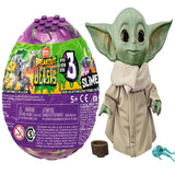 Mega Construx Breakout Beasts Goldengrowl+ The Child Talking Toy with Character Sounds and Accessories The Mandalorian, Pack of 2