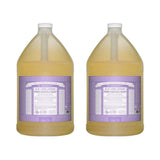 Pure Castile Liquid Soap Concentrate: 18-in-1 Hemp Soap w/ Organic Essential Oil: Olive, Jojoba - All Natural & All Purpose Castile Soap for Skin Care, Hand Wash, Cleaning & More - Lavender 128 Fl Oz
