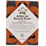 Authentic All Natural African Black Soap for Dark Spots, Eczema Relief, Hyperpigmentation Treatment, Psoriasis Moisturizer & Skin Care Health - Effective Exfoliating Bar Soap for Deep Cleansing 5 OZ Per Pack, Pack of 1