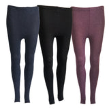 Lian LifeStyle Ultra Comfy Spandex Leggings for Women 3 Pair's | Teen & Juniors leggings - Breathable & Lightweight | Stretchy & Cool Active Wear: Workout Tights, Yoga Pants, Running Leggings | Perfect as Daily Basics, Color (Navy,Black,Wine)
