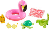 Barbie and Chelsea The Lost Birthday Playset with Chelsea Doll (Brunette, 6-in), Jungle Pet, Floatie and Accessories, Gift for 3 to 7 Year Olds