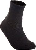 Lian LifeStyle Men's 2 Pairs Great Activewear Wool Crew Socks LK1603 Size 6-9