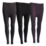Lian LifeStyle Ultra Comfy Spandex Leggings for Women 3 Pair's | Teen & Juniors leggings - Breathable & Lightweight | Stretchy & Cool Active Wear: Workout Tights, Yoga Pants, Running Leggings | Perfect as Daily Basics, Color (Coffee,Black,Purple)
