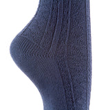 AATMart Women's 3 Pairs Awesome Soft & Super Durable Thigh High Cotton Socks | Perfect as Winter & Spring Socks J1025 Size 6-9(Cream, Beige, Blue)