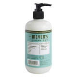 Hydrating Natural Hand and Body Lotion Safe to Use w/ Shea Butter Basil Scented Lotion for Women and Men A Daily Moisturizing Lotion 12 FL Oz Refillable Pump Bottle, 6 Bottles