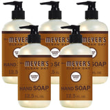 Effective Liquid Hand Soap for Daily Use Natural Hand Soap w/ Essential Oils for Hand Wash Cruelty Free Eco Friendly Product Acorn Spice Scented Soap 12.5 FL OZ Per Bottle, 5 Bottles
