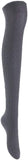 Lian LifeStyle Women's Teen Girl's 3 Pairs Adorable Comfortable Soft Thigh High Over Knee High Cotton Socks Size 6-9 L1024(Random)