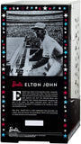 Elton John Barbie Collector Doll (12-inch, Curly Blonde Hair) in Bomber Jacket and Flared Denim, with Doll Stand and Certificate of Authenticity