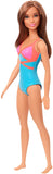 Barbie Doll, Brunette, Wearing Swimsuit, for Kids 3 to 7 Years Old