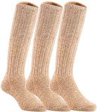 Lian LifeStyle Fascinating Unisex Baby Children 3 Pairs Knee High Wool Blend Socks Comfortable and Health Focused FS02 Size 2-4Y(Random Boy Color)