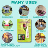 Sapphire Labs Nectar Fortress Natural Ant Repellent; Multi-Purpose Clear Gel Ant Guard for Hummingbird Feeders