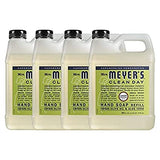 Hydrating Hand Soap Refill in Refreshing Lemon Verbena Scent for any Soap Dispenser for Bathroom & Kitchen Liquid Soap w/ Essential Oils for Hand Wash Cruelty Free Eco Friendly Products, 33 Fl OZ Per Bottle, 2 Bottles