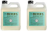 Mrs Meyers Liquid Hand Soap Refill, Basil Scent, 33 Oz (2 Refills)