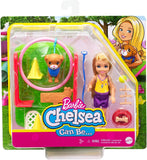 Barbie Chelsea Can Be Dog Trainer Playset with Blonde Chelsea Doll (6-in), Dog & Leash, Jumping Hoop, Obstacle Cones, Training Treats & More, Great Gift for Ages 3 Years Old & Up