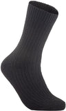 Lian LifeStyle Women's 1 Pair Perfect Fit Wool Crew Socks FS03 Size 6-9