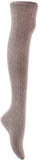 Lian LifeStyle Big Girl's Women's 3 Pairs Knee High Thigh High Cotton Socks Size 6-9 L1024