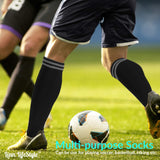 Lian LifeStyle Men's 1 Pair Exceptional Knee High Sports Socks Size M/L XL002