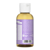 Undiluted Pure Castile Liquid Soap in Lavender Scent: 18-in-1 All Natural Soap w/ Organic Essential Oil Lavender Scent, All Purpose Castile Soap for Skincare, Hand Wash, Cleaning & More, 2 Fl OZ Bottle, 4 Bottles