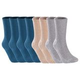 Lovely Annie Big Girls Women's Wool Crew Socks with Unique Designs L1840 Size 5-11