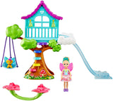 Barbie Dreamtopia Chelsea Fairy Doll and Fairytale Treehouse Playset with Seesaw, Swing, Slide, Pet and Accessories, Gift for 3 to 7 Year Olds
