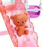 Barbie Club Chelsea Doll and Swing Set Playset with Teddy Bear Figure