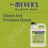 Hydrating Hand Soap Refill in Refreshing Lemon Verbena Scent for any Soap Dispenser for Bathroom & Kitchen Essential Oils for Hand Wash Cruelty Free, 33 Fl OZ Per Pack, Pack of 8
