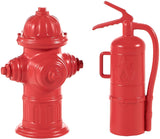 Barbie Firefighter Playset with Blonde Doll (12-in), Role-Play Clothing & Accessories: Extinguisher, Megaphone, Hydrant, Dalmatian Puppy, Great Gift for Ages 3 Years Old & Up