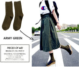 Lian LifeStyle Cute Big Girl's Women's 6 Pairs Cotton Crew Socks HR1756 Size 6-9