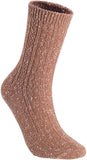 Lian LifeStyle Gorgeous Big Girls Women's 4 Pair Wool Crew Socks Size 6-9 LLS1614