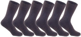 Lian LifeStyle Women's Perfect Fit Comfortable Wool Crew Socks LK0602 Size 6-9