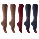 Meso Women's 5 Pairs Pack Truly Beautiful Knee-High Cotton Socks. Soft, Comfortable and Durable Size 6-9 M158212 5pc2 (Random)