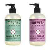 Liquid Hand Soap, 1 Pack Basil, 1 Pack Peony, 12.5 OZ each