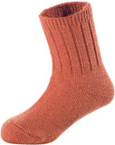 2 Pairs Children's Comfy, Durable, Stretchable Wool Crew Socks Size 0Y-6Y