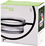 Couronne Company M045-200 3.4 oz Recycled Glass and Metal Hanging Sphere Bird Feeder