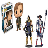Movies -Remus Lupin Toy+ Toys Mortal Kombat Scorpion and Raiden 7" Action Figure Multipack, Pack of 2