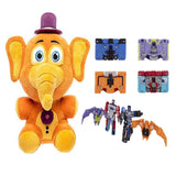 Five Nights at Freddy's Pizza Simulator - Orville Elephant Collectible Figure + Transformers Micromaster WFC-GS10 1.5-inch Soundwave Spy Patrol (3rd Unit 4-Pack), Pack of 2
