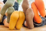 Lian LifeStyle Big Girls Women's 6 Pairs Super Comfortable Cotton No Show Socks. Discreet & Breathable Ultra Low Socks L1801 Size 6-9 6P6C-1