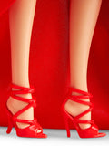 Barbie Collector Mattel 75th Anniversary Doll in Red Chiffon Gown, Blonde