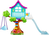 Barbie Dreamtopia Chelsea Fairy Doll and Fairytale Treehouse Playset with Seesaw, Swing, Slide, Pet and Accessories, Gift for 3 to 7 Year Olds
