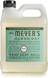 Mrs. Meyer's Basil Scent Liquid Hand Soap Refill Bottle, 33 Fl oz (Pack - 6)
