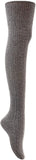 Lian LifeStyle Women's 1 Pair Adorable Thigh High Cotton Socks LW1025 Size 6-9