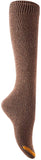 Lian LifeStyle Exquisite Big Girl's Women's 3 Pairs Thigh High Cotton SocksFemale Socks Colors 6-9 L1024(Beige)