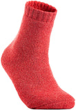 Lian LifeStyle Women's 4 Pairs Pack Soft Wool Blend Crew Socks LK1602 Size 6-9