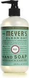 Mrs. Meyer's Clean Day Liquid Hand Soap Basil 12.5 Fl Oz (Pack of 1)