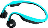 Lian LifeStyle Premium Bone Conduction Headphones Lightweight & Waterproof w/Mic & Bluetooth. Wireless Over Ear Headset for Adults and Kids, Suitable for Sports, Gaming, Travel or Office (Grey)