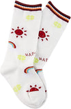 Lovely Annie Children's 3 Pairs Non Slip Cotton Socks Size 6M-3 Y