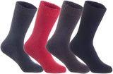 Lian LifeStyle Women's Perfect Fit Comfortable Wool Crew Socks LK0602 Size 6-9